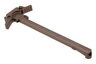 Griffin Armament SNACH Gen 2 FDE Ambi AR-15 Charging Handle is made of aluminum